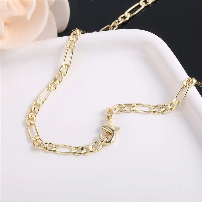 fashion chains jewelry 14k gold plated heavy men chain necklace, bijoux bijouterie custom necklace