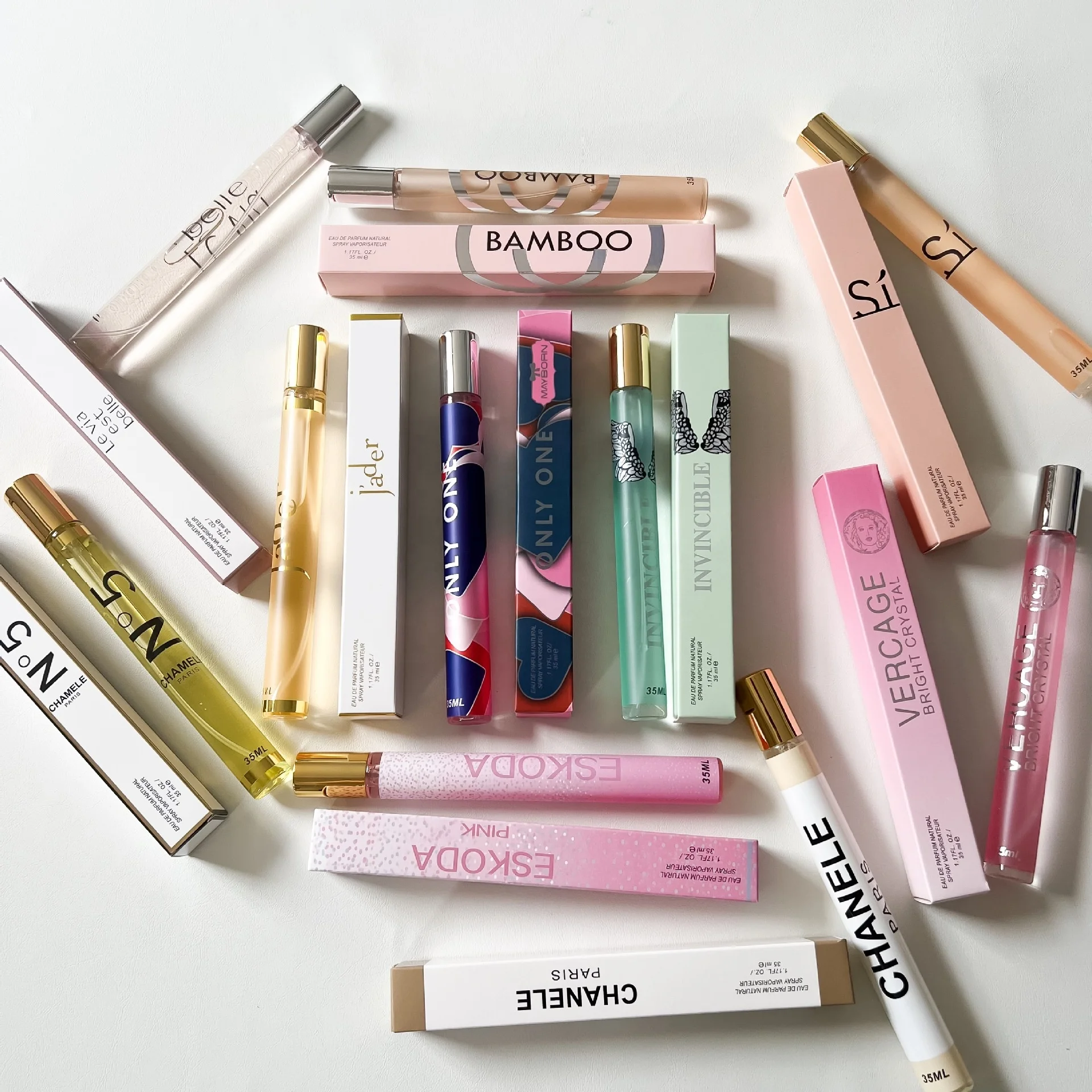 Wholesale Perfume Bottle Test Tube Perfume Eau De Toilette Perfume For Men and Women Pink Encounter