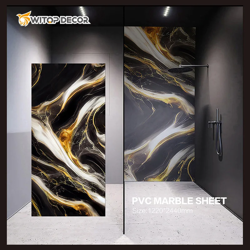 PVC Marble Sheet Board Wall Decoration Pvc Uv Panels