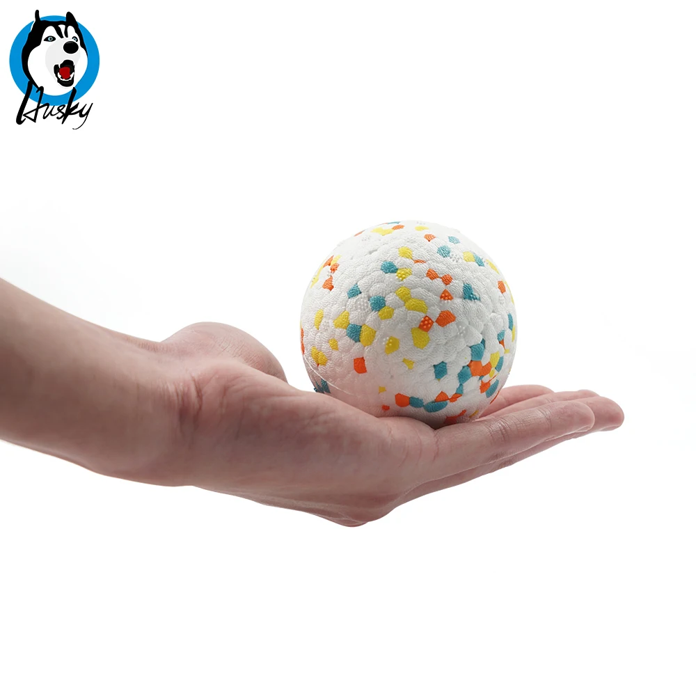 Chew Toy Training Treat Cat Launcher Thrower Chewing Playing Foam Small Indestruct Dog Ball