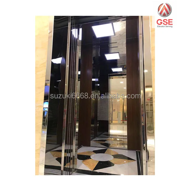 GD Suzuki Long service life Customized Size 3-5 person 400kg Villa Home elevator Residential  Elevator For Small Apartments