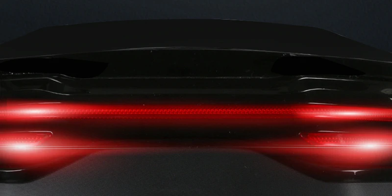 Factory supply double buckle colorful choice dust-proof storage trunk ABS/PP universal best quality electric scooter tail trunk