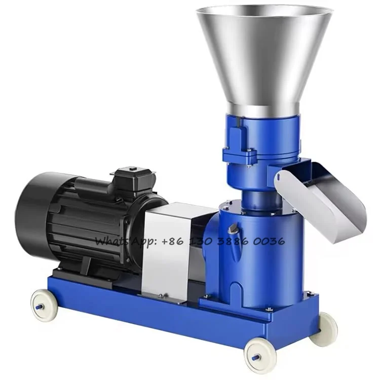 Multifuncion 210 Type Farm Automatic Food Processor Pellet Machine Feed Pellet Mill Food Crusher Farm Animal Feed Granulator