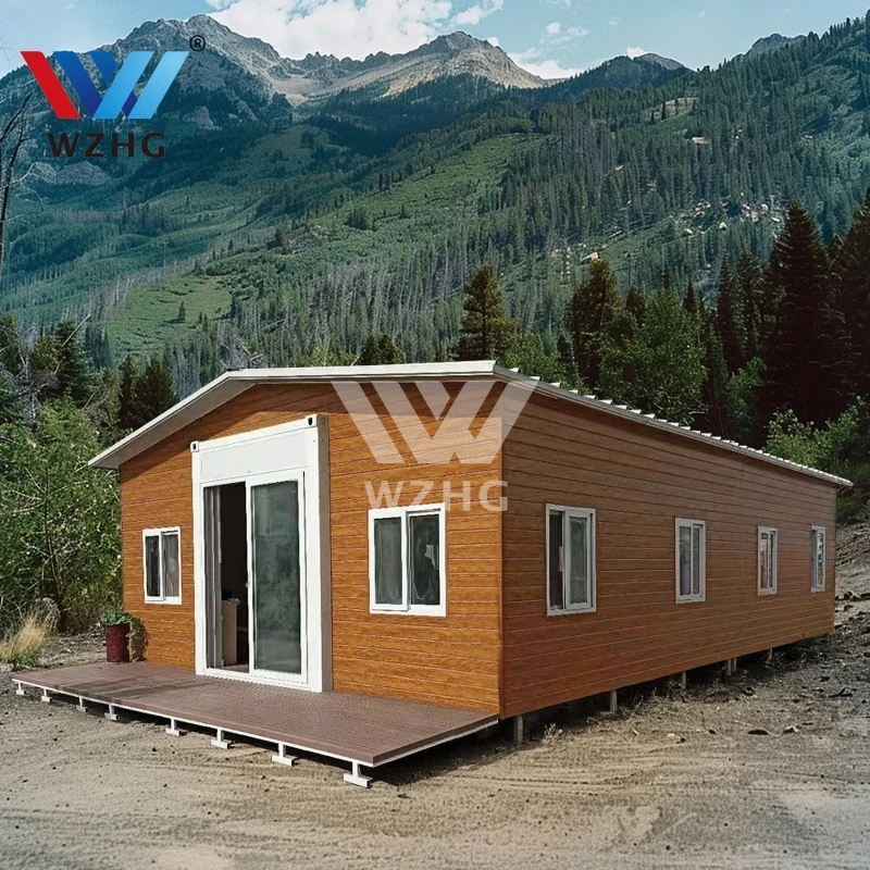 House expandable stackable prefab container homes products made in china portable foldable home modular made wzh