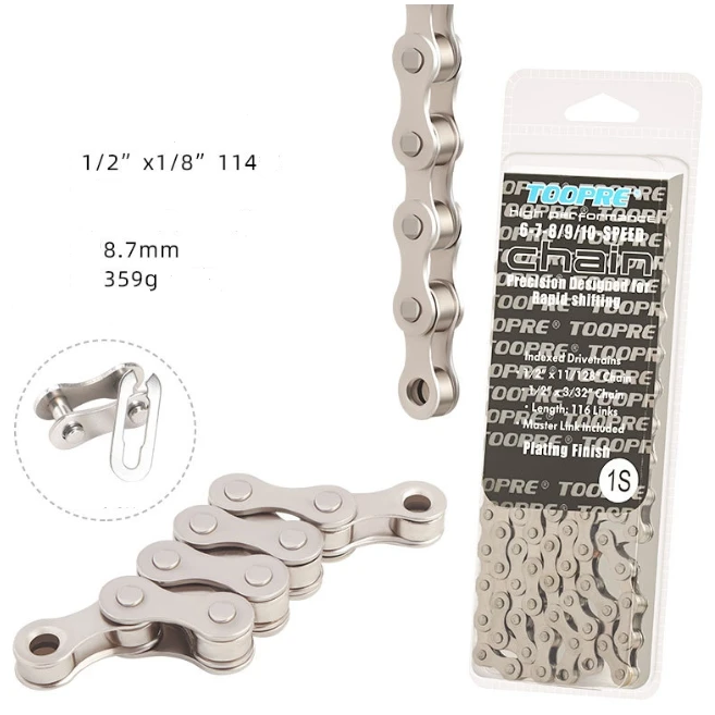 18123 6-7-8s/9s/10s MTB Mountain Bicycle Chain Folding Road Bike Chain