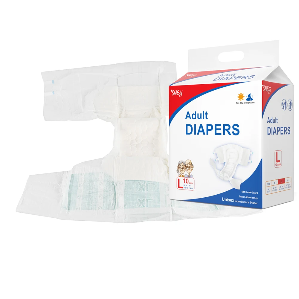 High Quality Japanese Style Fluff Pulp Hospital Hypoallergenic Soft Ultra Thick Baby Diapers For Adults