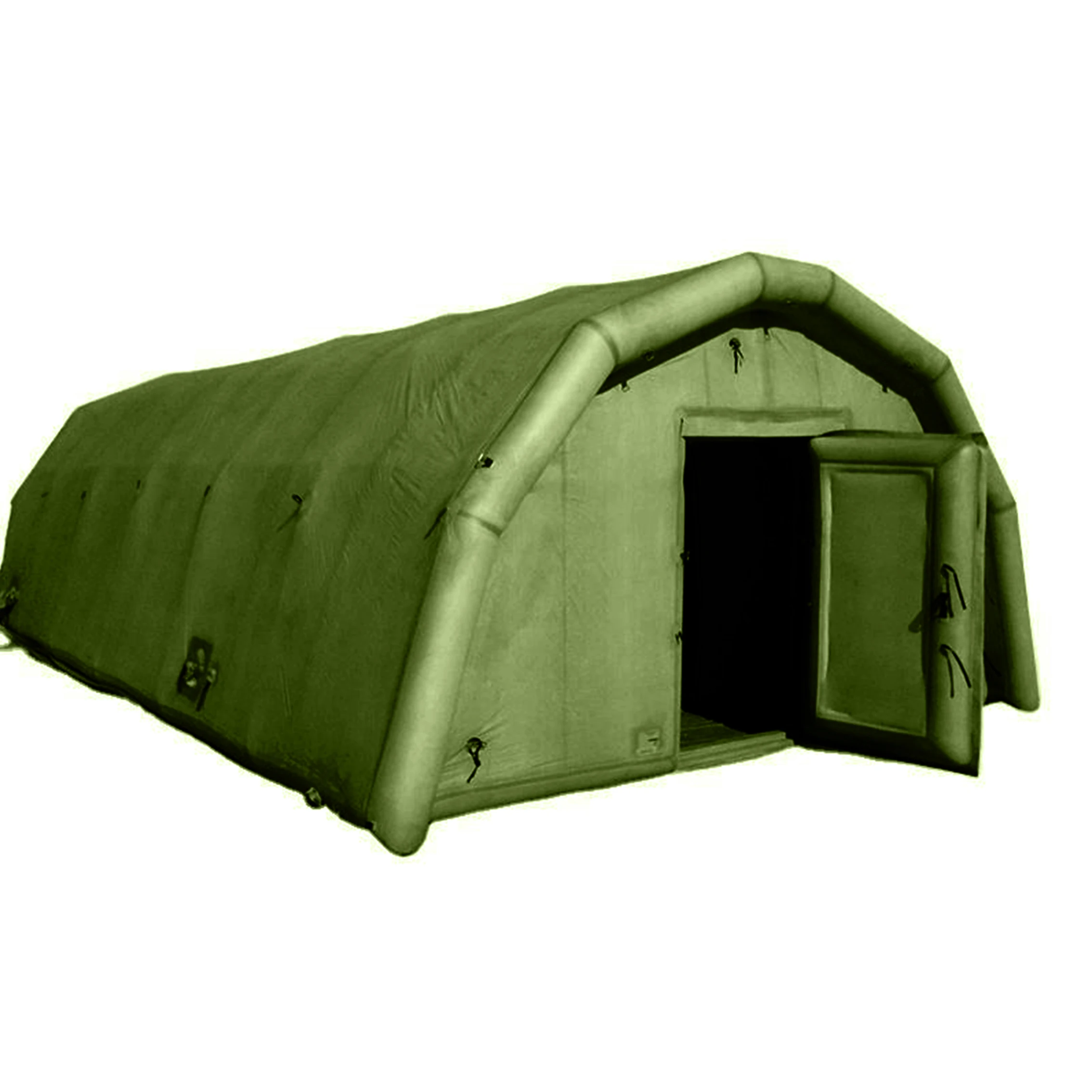 Field ventilation inflatable disaster emergency air refugee home modular wigwam white medical tent price