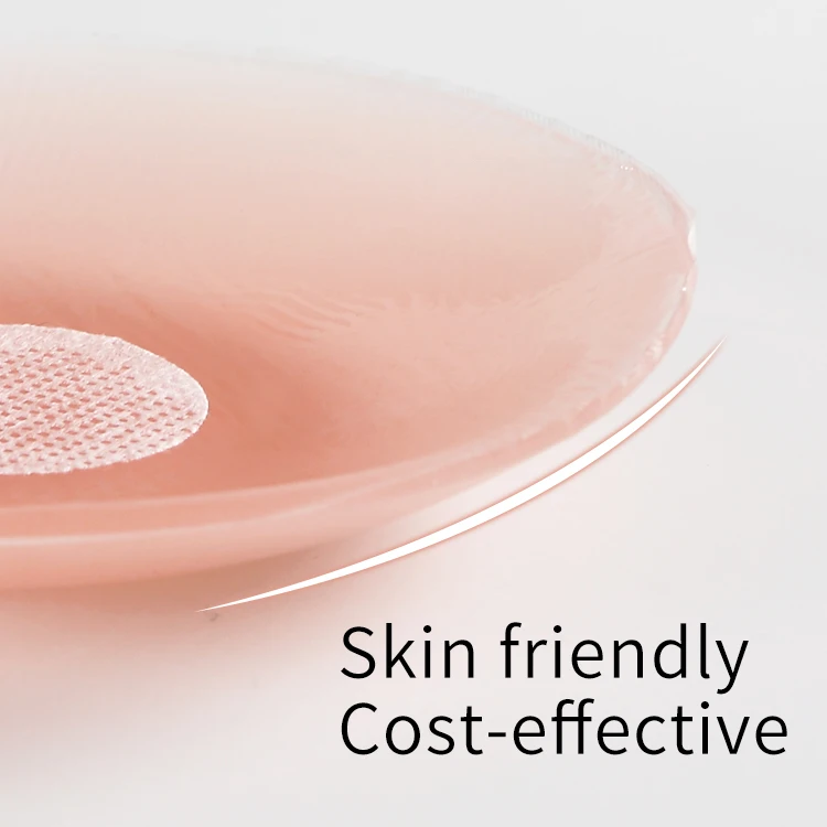 stylish washable sustainable traceless invisible sticky silicone nipple covers for womens strapless