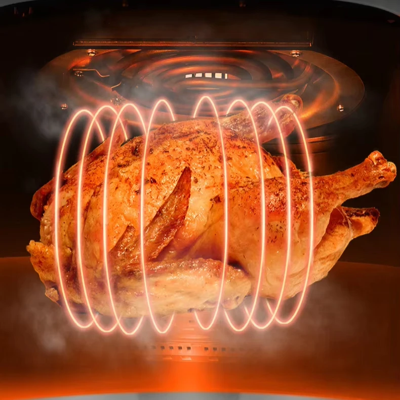 Cheap oilfree hot air fryer kitchen an small air fryer machine to bake chicken wings