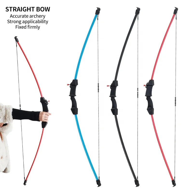 Детский прямой лук из лука 15 фунтов детский Рекурсивный со стрелами игрушки для левой и правой руки безопасное оборудование стрельбы
