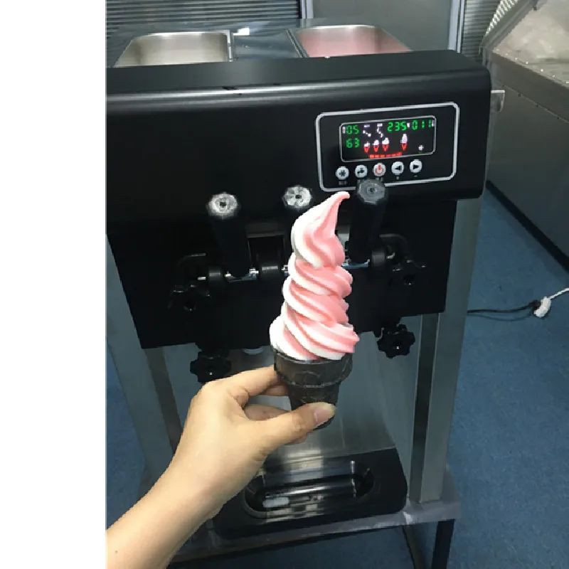 BQC-2200 Table Top Ice Cream Maker Factory Wholesale Ice Cream Maker Machine Krups Ice Cream Maker