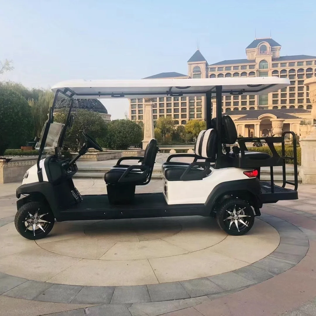 6 seater golf club car buggy golf with led dashboard