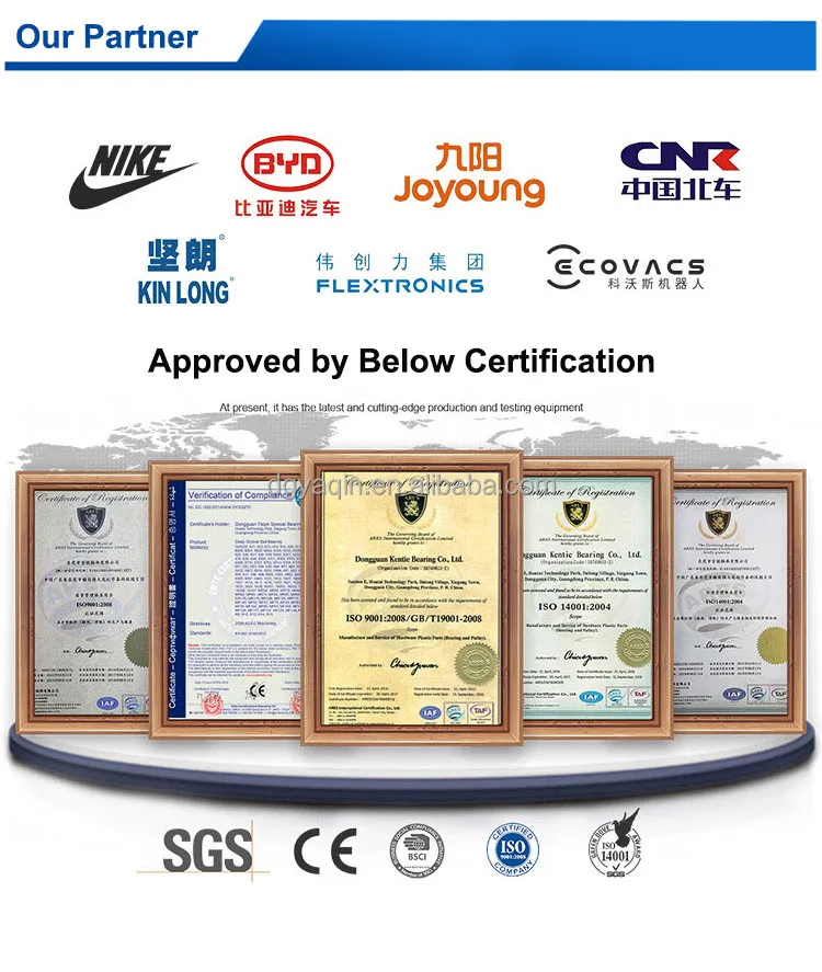 China factory supplies High Quality Small Plastic coat S605 RS bearing nylon wheel roller 4x21x6mm Wheel rowing machine pulley