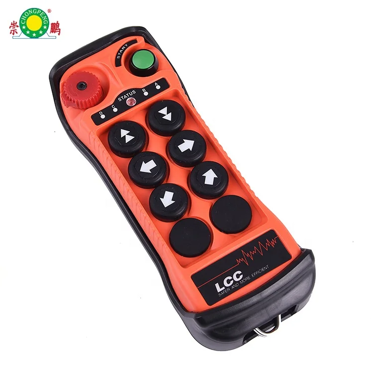 F21-E1B VHF310-331MHz 12/24/36/220/380/440V Industrial Wireless Switches for Electric Hoist Crane