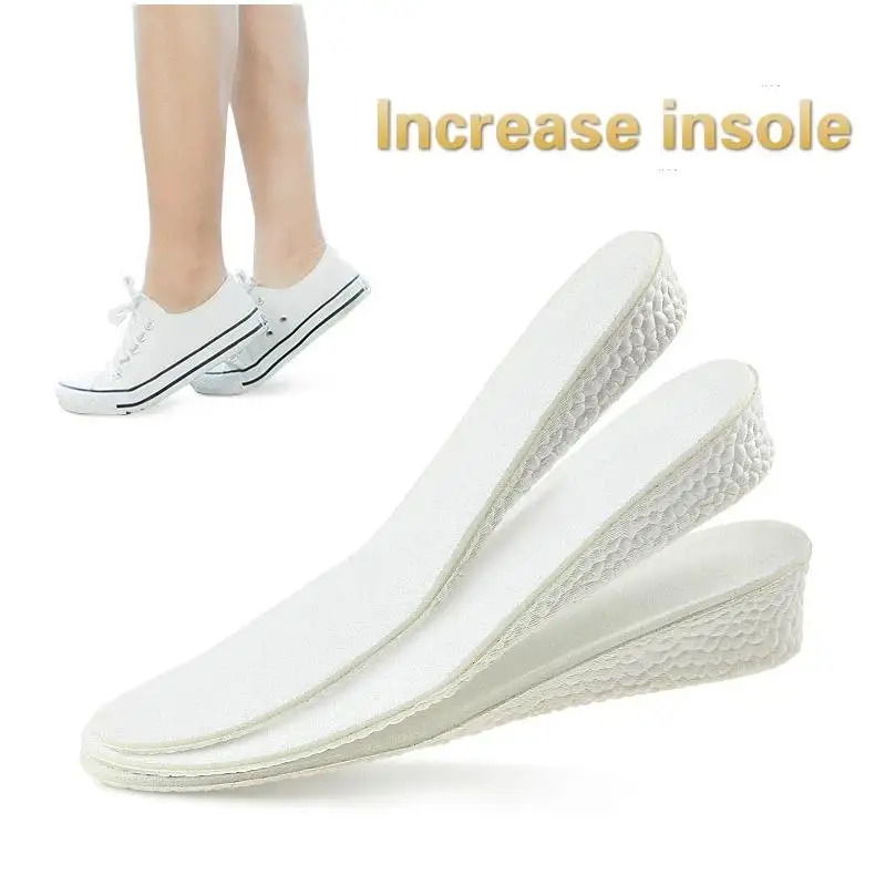 Insoles Leather For Work Boots Rubber New Fashion Pad Women Custom Pu Gel 4D Carbon Fiber  Responsive Insole Shoe Material
