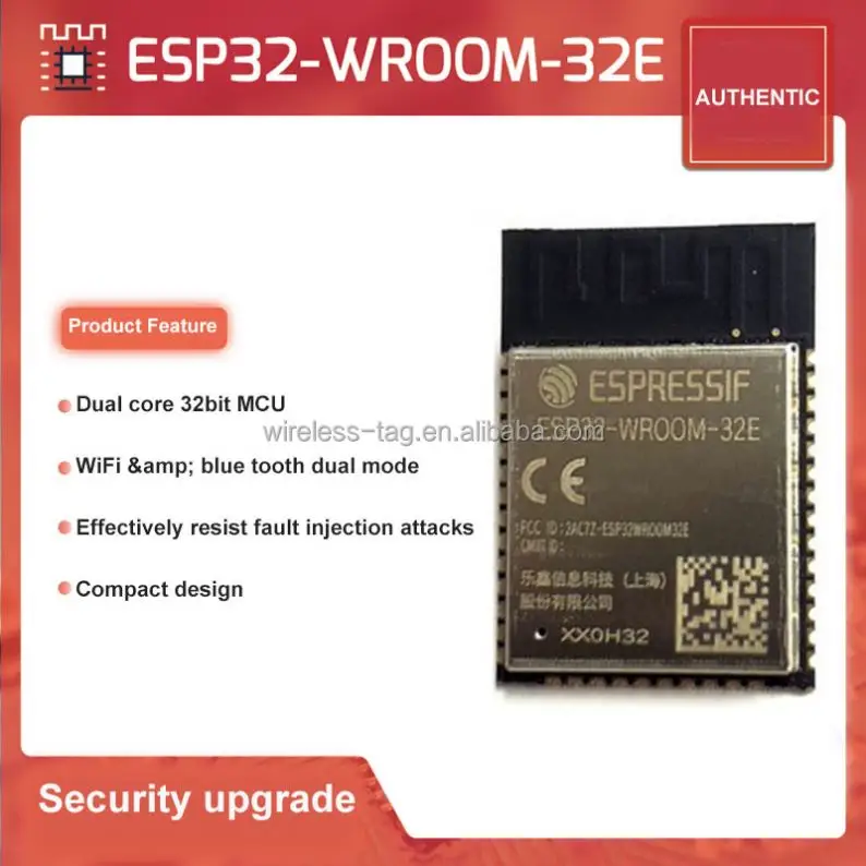ESP32 оптом Espressif ESP32-WROOM-32E запас esp32wroom32e 16 м 128 Мбит Flash Wi-Fi модуль WROOM 32E с
