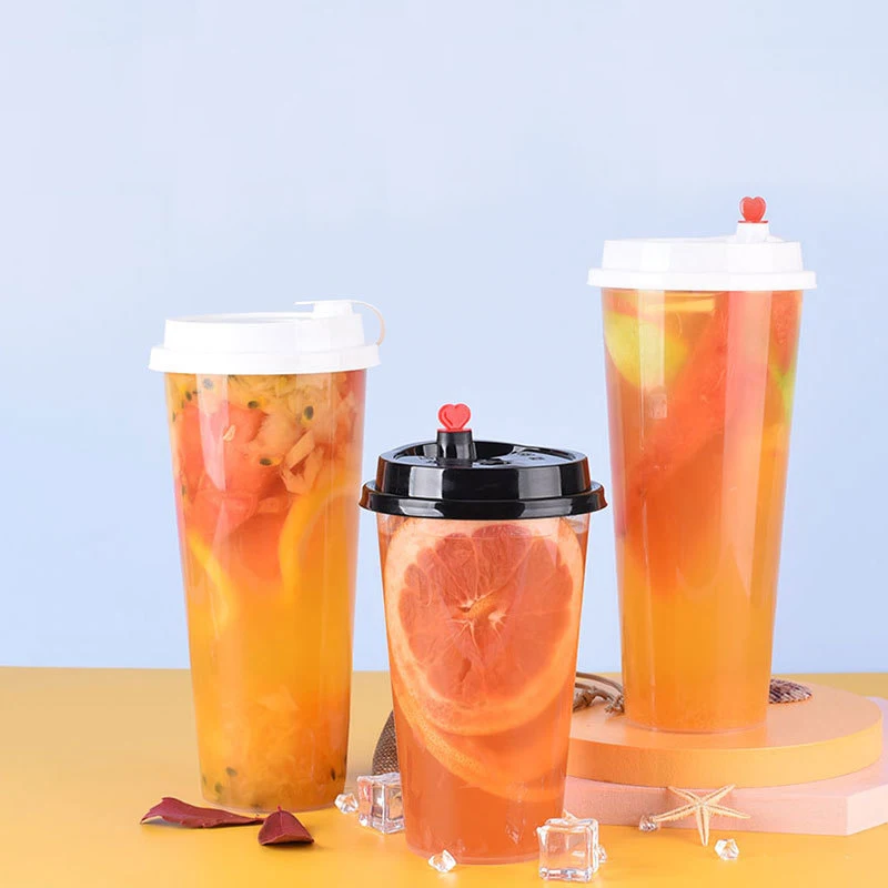 Food grade tasse plastique vasos de plstico desechables con tapa drinking disposable plastic pp cup