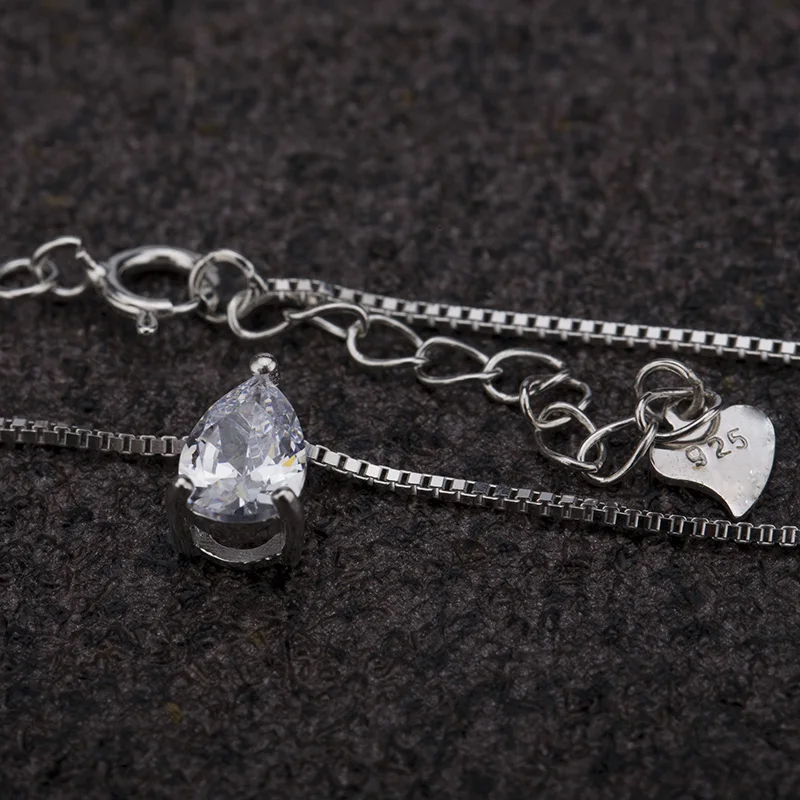 Fashion 925 Sterling Silver Jewelry chain Necklace