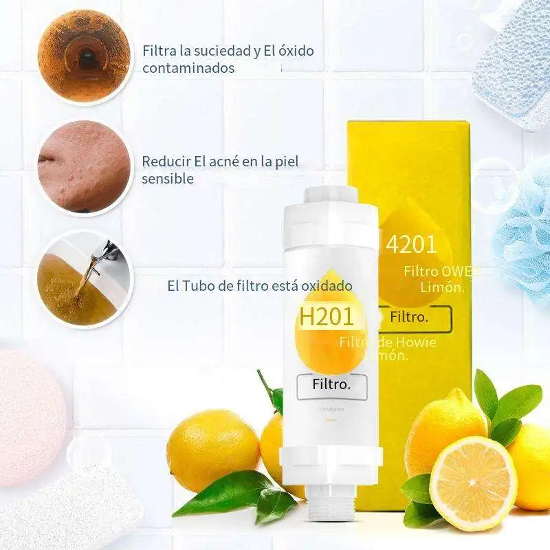 Best Selling Vitamin C Aroma Rust Proof Shower Filter for Bathroom filters out free chlorine and water contaminants