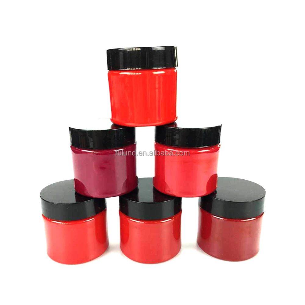 Factory cheap price Liquid water based resin pigments water oil color paste for silicone rubber