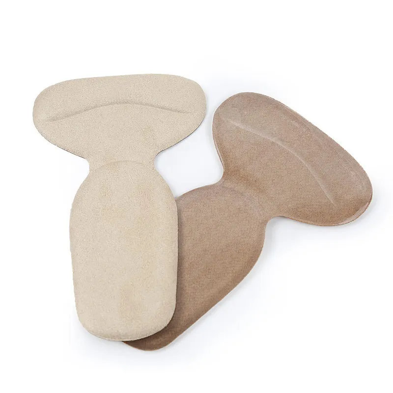 Reusable Gel PU Gel  T-Shape High Heel Grips Liner Inserts Heel Cushion Pads Insoles Foot Heel