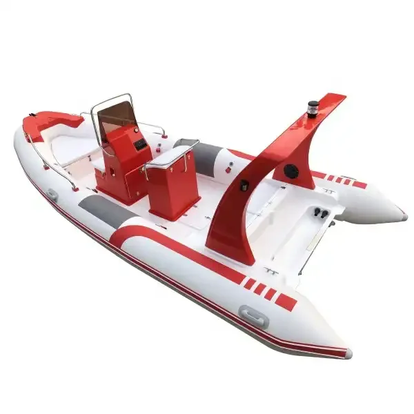 CE 2019 New Design PVC or Hypalon 19Ft  Luxury Zodiac Rib Boat 580 for Sale