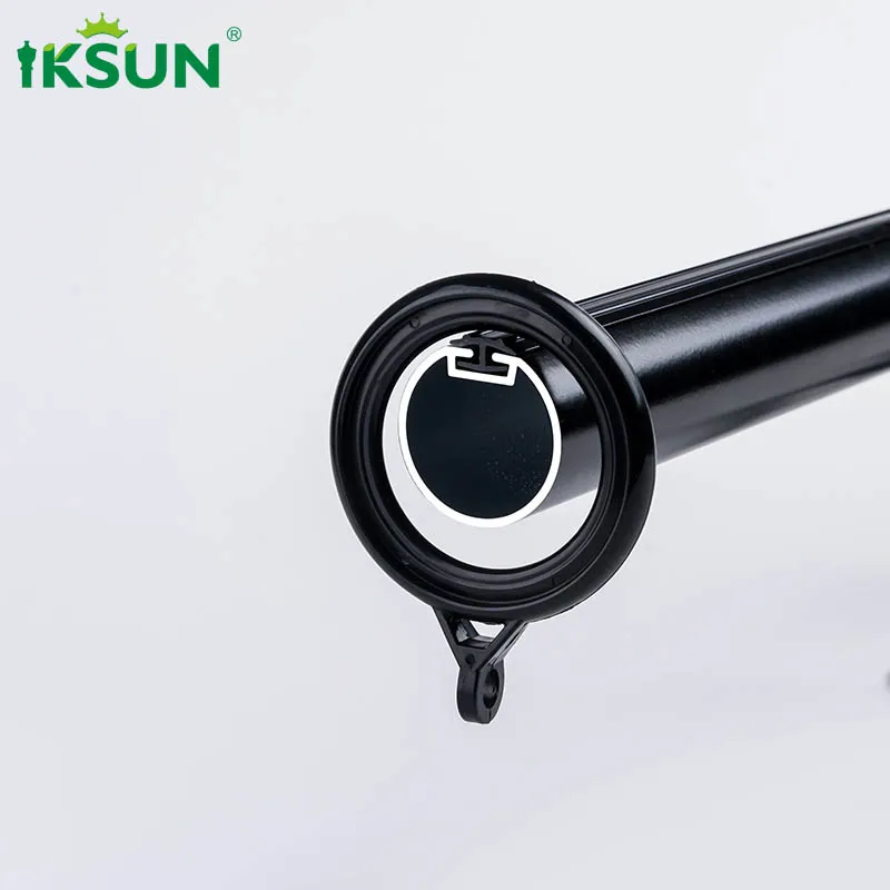 Iksun ABS Plastic Sapphire Hanging 50kg Strong Load Bearing Window Curtain Rod Rings