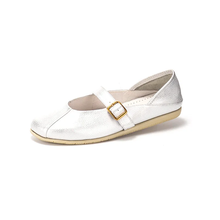 
fashion nude dance shoes pointe gold silver ballet flats shoes women 