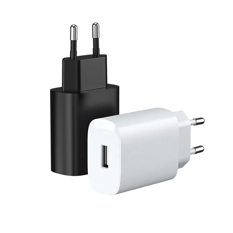 TC-052 OEM service manufacturer white black usb 2a wall charger adapter for travel