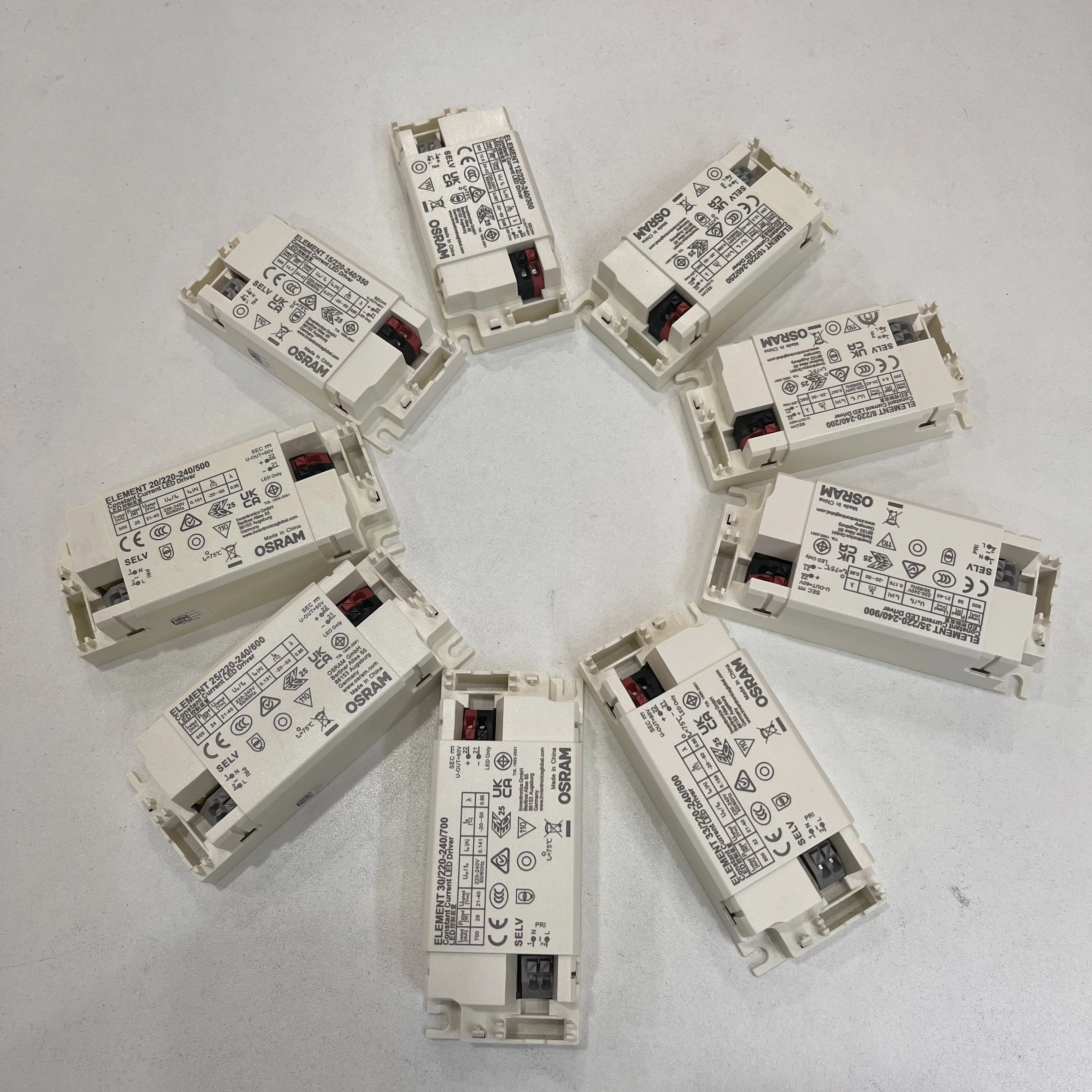 Оригинальный элемент привода Osram 12/220-240/300 24V-42V 300mA постоянный ток светодиодный драйвер