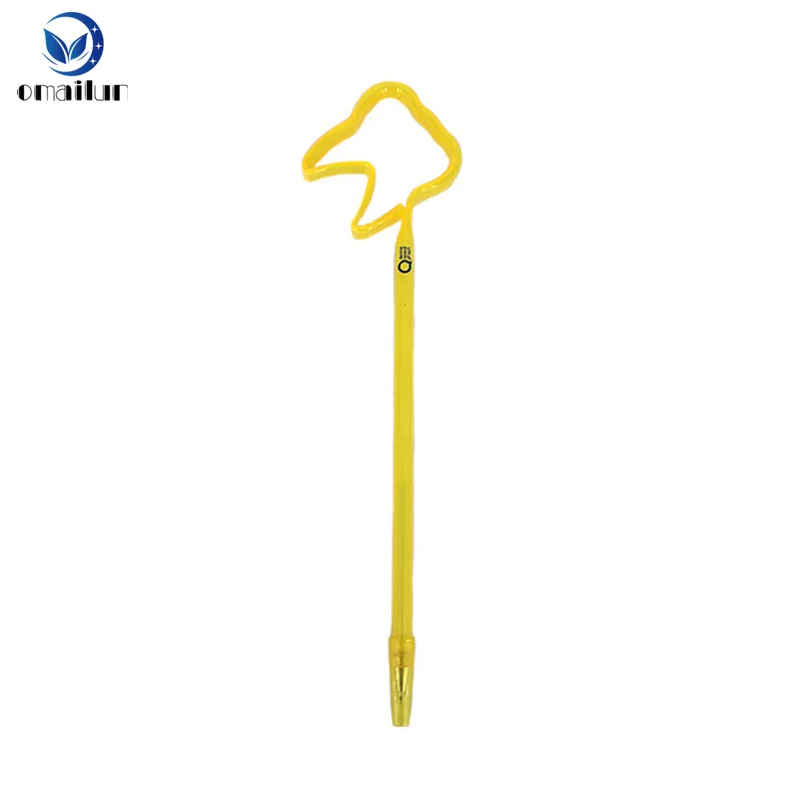 Dental gift tooth shape creative ballpoint pen, promotional plastic ball pen