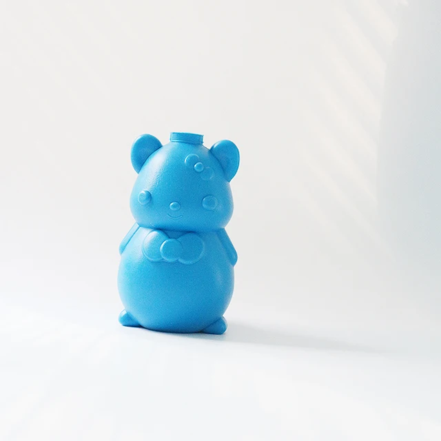 Trending hot products toilet cleaner bear toilet bowl cleaner Blue bubble toilet cleaner