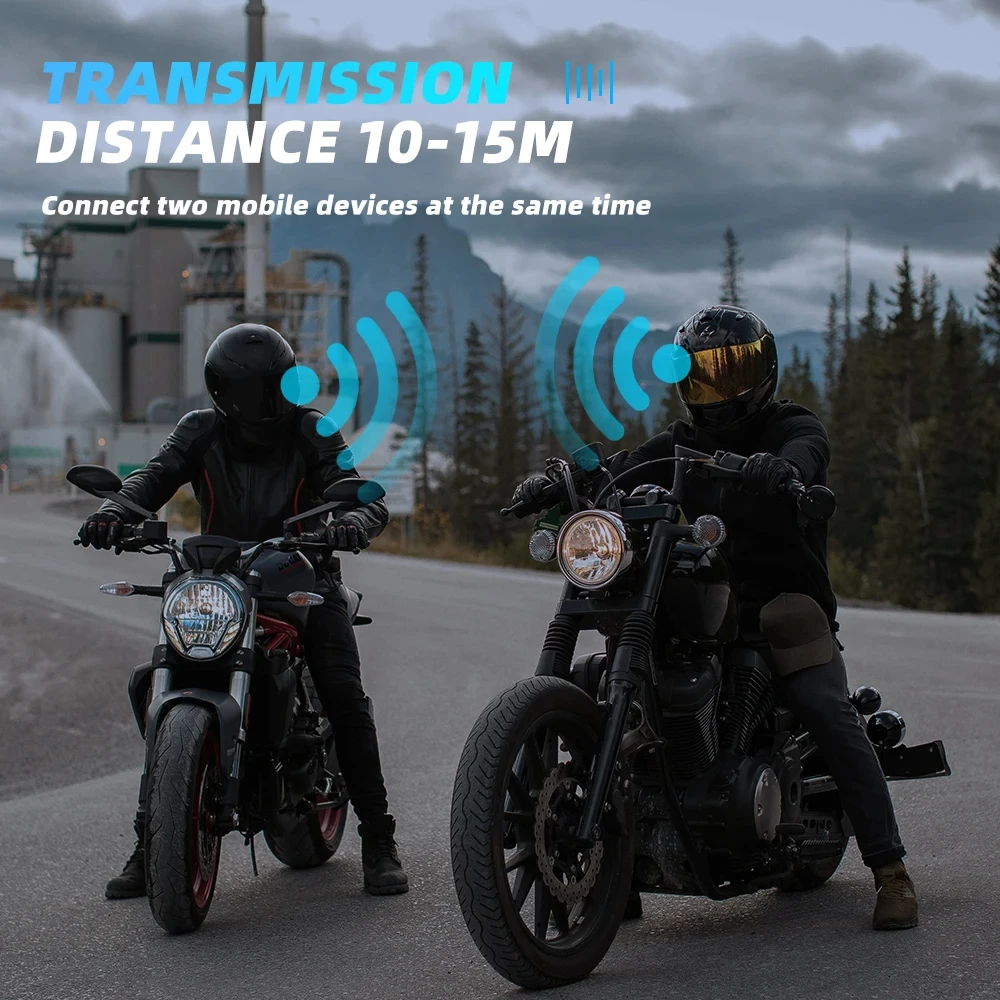 SY123 Motorcycle Driving Blue-ooth Speaker Handsfree wireless Blue-tooth headset for motorcycle helmet