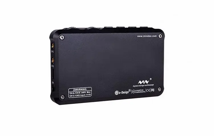 DSO203 обновления DS213 4 канала 100 мс/с MINI Nano DSO213 профессиональный портативный цифровой осциллограф DSO