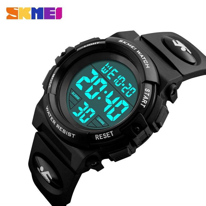 Digital Sports Waterproof Outdoor Kids Watches Alarm Clock 12/24 H Stopwatch Calendar 3-15 Year Old Boys Girls Wristwatch 1266