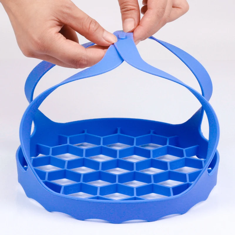 Non Toxic Silicone Pressure Cooker Cooking Pot Sling Egg Pad Steaming Pad