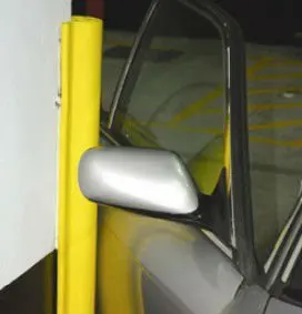 Customized black rubber profile xtrusion TPE foam rectangular steel wall car bumper guard protector