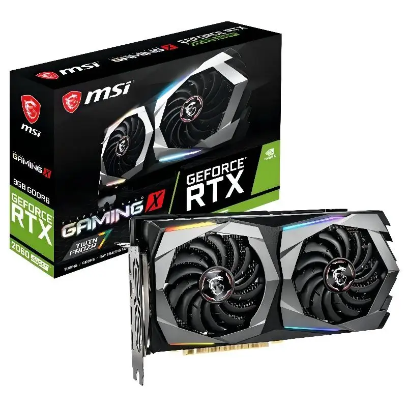Для MSI GeForce RTX 2060 GAMING X 8G Super Dragon 8 Гб компьютерная игровая видеокарта поддержка msi rtx super с 8g