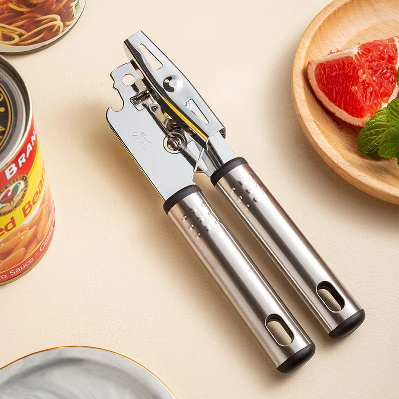 High Quality Stainless Steel Cans Opener Professional Ergonomic Side Cut Manual Can Opener