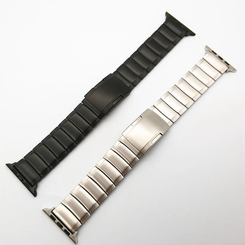 Новый дизайн металлический стальной ремешок для Apple Watch Series 6 se 5 4 браслет iWatch высококачественный часов из нержавеющей стали