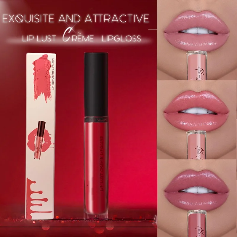 Hot selling wholesale private customized logo OEM cruelty free long lasting creamy lip stain