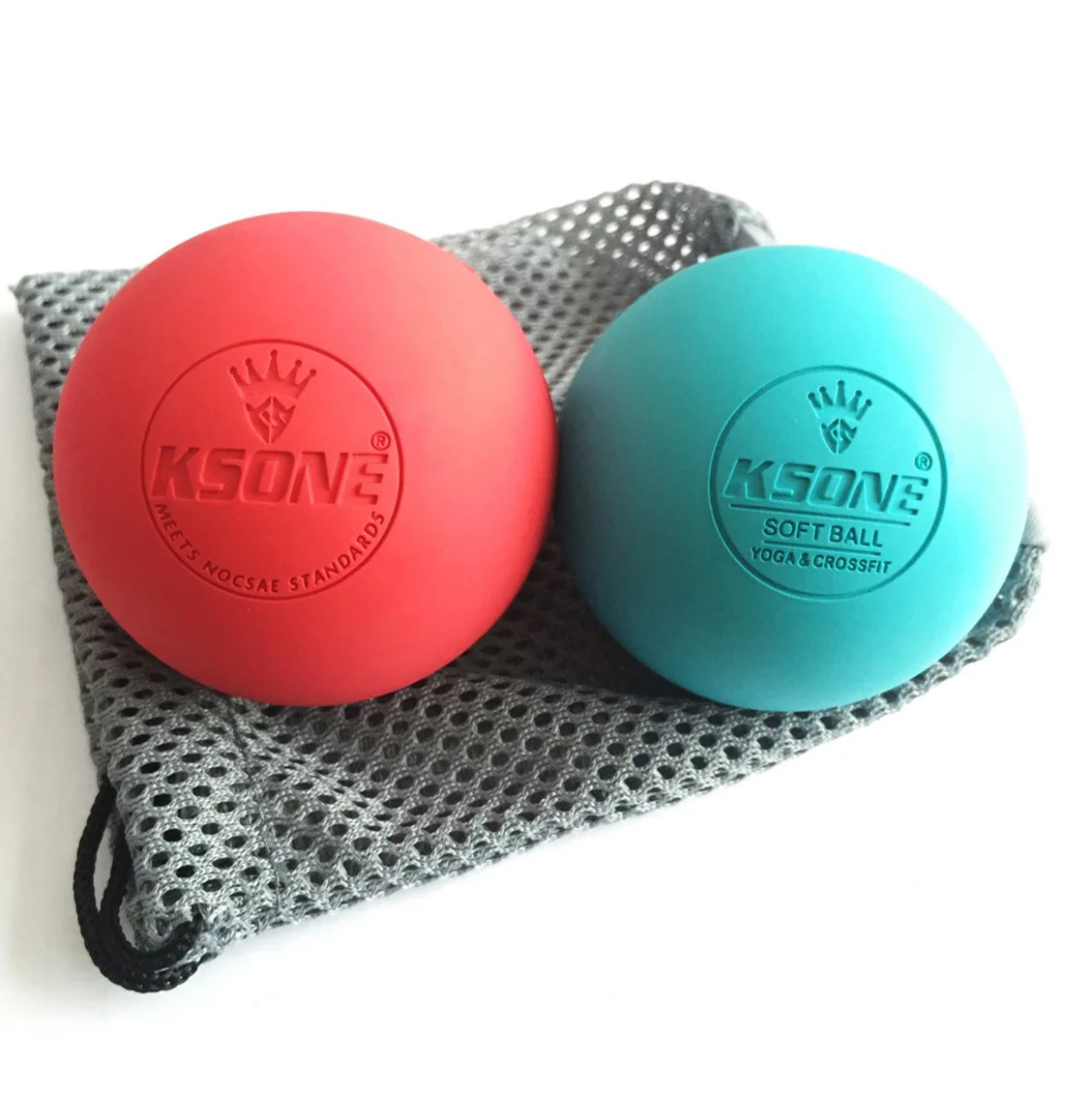 Coustomied Massage Therapy Ball Set - Spiky and Lacrosse 3-Piece Combo Pack Perfect for Physical Therapy and Muscle Release