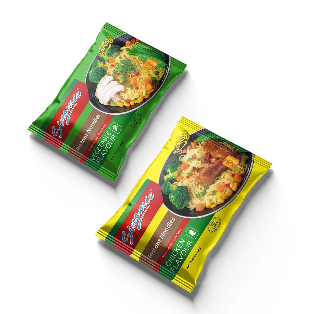 Оптовая продажа лапши быстрого приготовления SINOMIE бесплатный образец куриного вкуса лапша