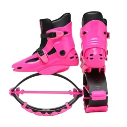 Kangaroo Jumping Shoes Unisex Bounce Sports Jump Children Rebound Fitness hopping Footwear Anti-Gravity Running Boots Gym Shoes