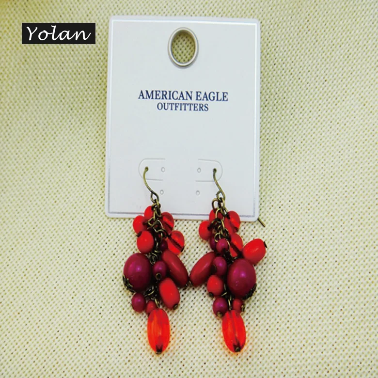 GOLDEN STAMPING Custom Printed Earring Cards