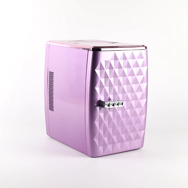Wholesale Portable 4 Liter 12v Mini Cooler And Warmer Personal Office Refrigerator Mini Cosmetics Fridge For Skin Care Bedroom