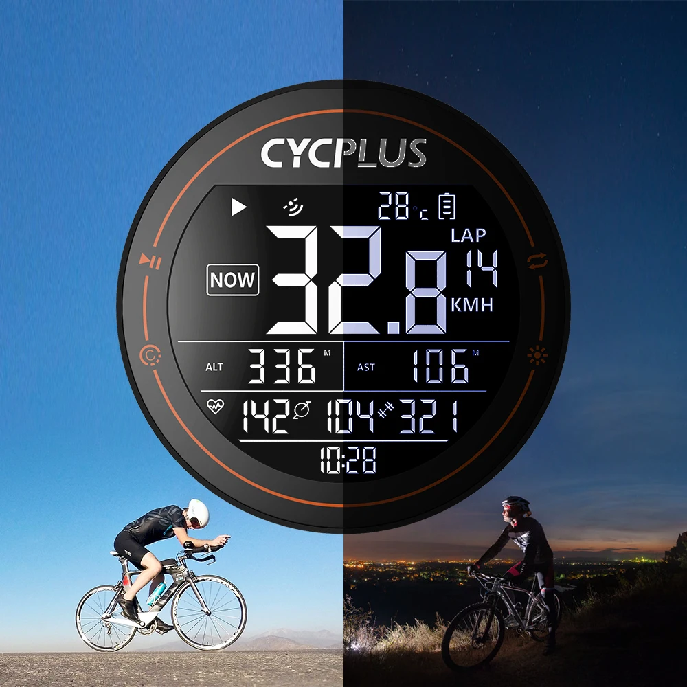 CYCPLUS 9194 bicycle odometer computer gps cycle speedometer wireless odometer bike