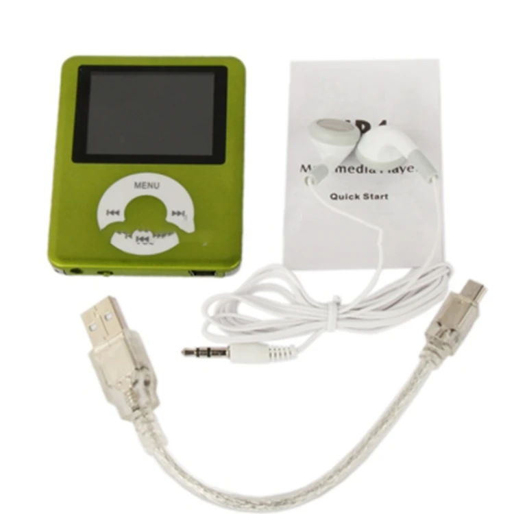 1.8 inch TFT Screen MP4 Player with TF Card Slot, Support Recorder, FM Radio, E-Book and Calendar