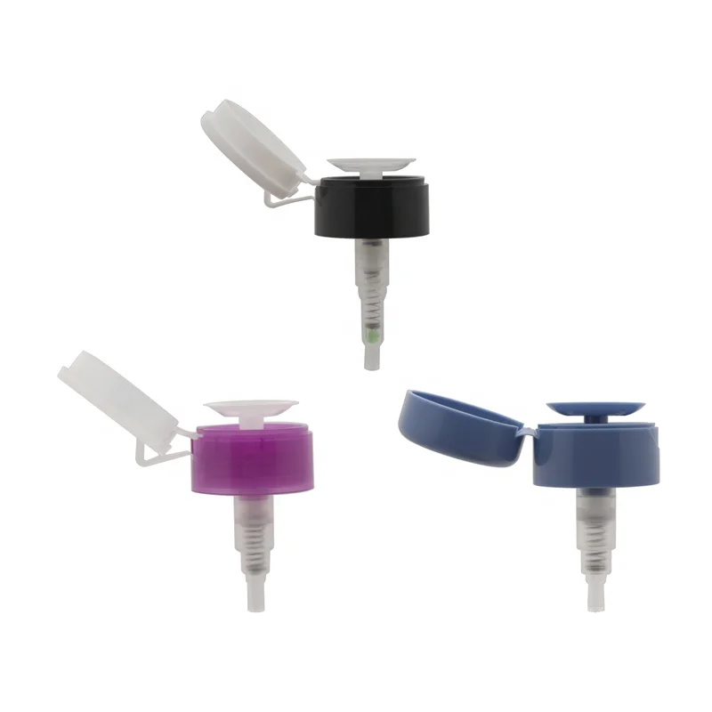 28mm 33mm Cosmetics nail liquid pump dispenser plastic nail pump