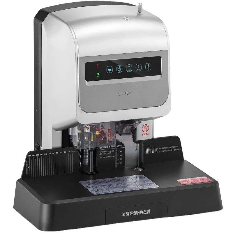 GP-50P Electric Comb Binding Machine Quick Punching and Binding 500 Sheets/A4 Automatic Book Binding Machine